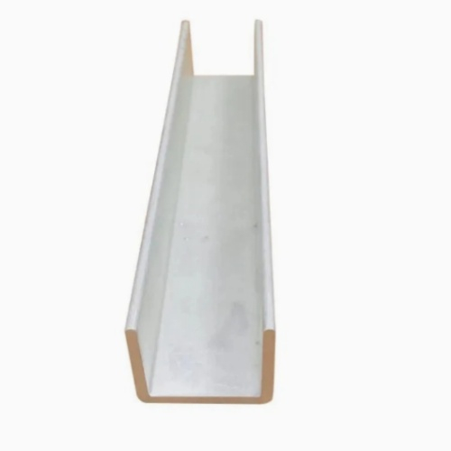 Perfil de aluminio con borde en forma de U especializado